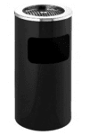 Пепелник инокс за фоайе Ø 25 x h 60 см,  ЧЕРЕН