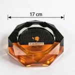 Стъклен пепелник 17 см - COHIBA 