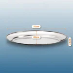 Метално плато - поднос за сервиране 32 x 20 см, VL Полша