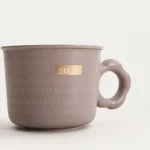 Порцеланова чаша за кафе или чай 300 мл SMYLE - сива, HOMLA Полша