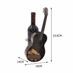 красива китара - стойка за бутилка вино