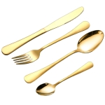 Прибори за хранене Morello Classic Gold 24 части
