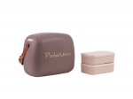 Хладилна чанта 6 литра с 2 кутии за храна Mauve Gold, цвят бордо, Polarbox Испания