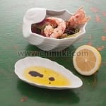 Порцеланово плато Мида 24 см Sea Food, GÜRAL Турция