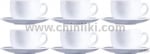 Diwali сервиз за чай 220 мл, 12 елемента, Luminarc Франция