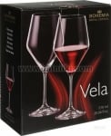 Чаши за червено вино VELA 570 мл - 2 броя, Bohemia Royal Crystal