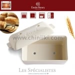 Керамична форма за печене на хляб 28 x 13 см, BREAD LOAF BAKER, цвят екрю, EMILE HENRY Франция