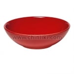 Керамична купа за салата 28 см, червен цвят, LARGE SALAD BOWL, EMILE HENRY Франция