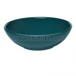Керамична купа за салата 28 см, синьо зелен цвят, LARGE SALAD BOWL, EMILE HENRY Франция