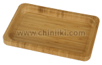 Бамбукова правоъгълна табла за сервиране, 40 x 30 x 2.5 см