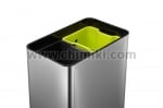 Кош за разделно събиране на отпадъци с TOUCH механизъм 2 x 20 литра, TOUCH PRO, цвят мат, EKO EUROPE Холандия