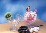 Стъклени чаши за сладолед - мелба 270 мл FLAMENCO, 6 броя