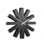 Стенен часовник в черен цвят RIBBON, UMBRA Канада