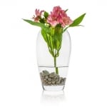 AMBIENTE стъклена ваза за цветя 23 см, Rona Словакия
