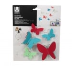 UMBRA Комплект декорация за стена “MARIPOSA“ - 9 бр. пеперуди - 3 размера - 3 цвята