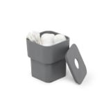 UMBRA Канистер за почистващи тампони и клечки за уши “SCILLAE“ - с капак - цвят графит