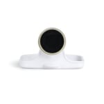 Вакуумна поставка за сапун FLEX GEL-LOCK, бял цвят, UMBRA Канада