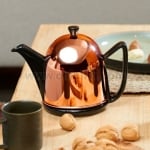 Стоманен чайник 1000 мл Cosy® Manto, цвят мед / черен, BREDEMEIJER Нидерландия