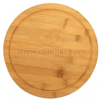 Бамбукова кръгла дъска за сервиране 32 см