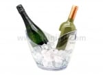 Прозрачен Охладител / шампаниера за 2 бутилки Ice Bucket, Vin Bouquet Испания
