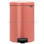 Кош за смет с педал 20 литра, NewIcon Terracotta Pink, BRABANTIA Холандия