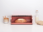 Метална кутия за хляб Roll Top Terracotta Pink, BRABANTIA Холандия
