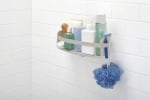 Рафт за баня с вакуумно закрепване FLEX GEL-LOCK, сив цвят, UMBRA Канада
