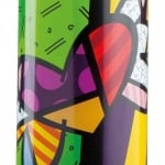 Стоманена термобутилка 500 мл HEART, Romero Britto