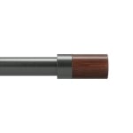 Телескопичен корниз от 183 до 396 см, BLOK, цвят Gun Metal, UMBRA Канада