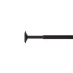 Телескопичен корниз за пердета и завеси от 61 до 91 см CORETTO, цвят черен мат, UMBRA Канада