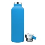 Двустенна спортна бутилка 750 мл, син цвят, Nerthus Испания