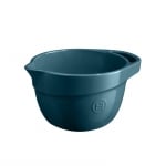Керамична купа за бъркане 2.5 литра MIXING BOWL, цвят синьо зелен, EMILE HENRY Франция