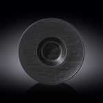 Порцеланова чиния за паста 27 см SlateStone, черен цвят, WILMAX Англия