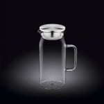 Стъклена кана за вода / чай от термо стъкло с метален капак 1000 мл,  WILMAX Англия