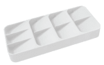 Органайзер за прибори с 9 разделения, бял цвят, 39 x 16,6 x h 5 см, HOME