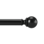 Корниз за пердета DIVERGE, цвят черен, размер 91 - 183 см, UMBRA Канада