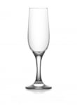 Стъклени чаши за шампанско 215 мл FAME, 6 броя
