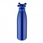 Стоманена синя бутилка за вода 750 мл, капачка тип кранче, United Colors Of Benetton