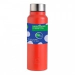 Стоманена тъмно червена бутилка за вода 750 мл, United Colors Of Benetton