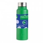 Стоманена зелена бутилка за вода 750 мл, United Colors Of Benetton