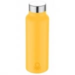 Стоманена светло жълта бутилка за вода 750 мл, United Colors Of Benetton