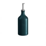 Керамична бутилка за олио 400 мл с дозатор OIL CRUET, цвят тъмнозелен, EMILE HENRY Франция