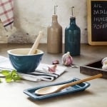 Керамична поставка за лъжица за готвене SPOON REST, цвят екрю, EMILE HENRY Франция