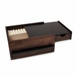 Кутия за бижута и аксесоари MINI STOWIT, цвят черен / орех, UMBRA Канада