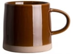 Керамична чаша за чай 250 мл Woodstock, кафяв цвят, Kapimex Холандия