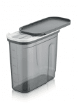 Кутия за съхранение на подправки 1.25 литра, цвят антрацит, HOME