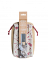 Комплект за колбаси 3 части - дъска, нож и торбичка за съхранение, PEBBLY Франция