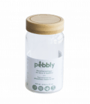 Стъклен буркан с херметическо затваряне 650 мл, PEBBLY Франция