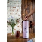 Термокана 1 литър CORTO, розов цвят, Vialli Design Полша