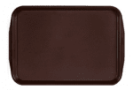 Правоъгълна табла за сервиране 43.6 x 31.2 см, кафяв цвят